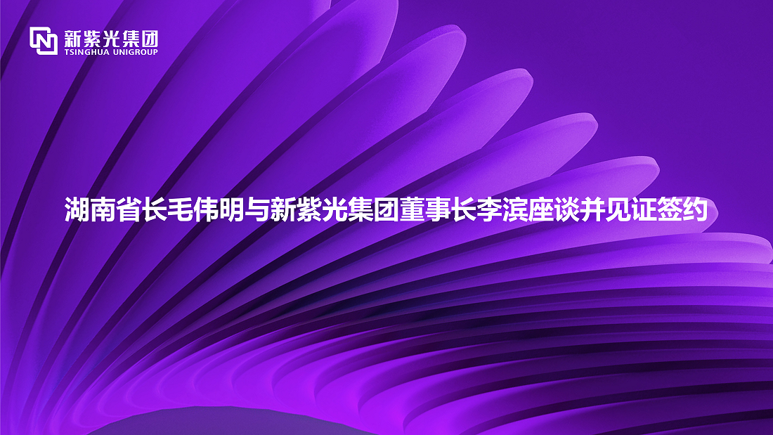 湖南省长毛伟明与新总集团董事长李滨座谈并见证签约 —— 深化多领域战略合作，开拓绿色智能计算新赛道